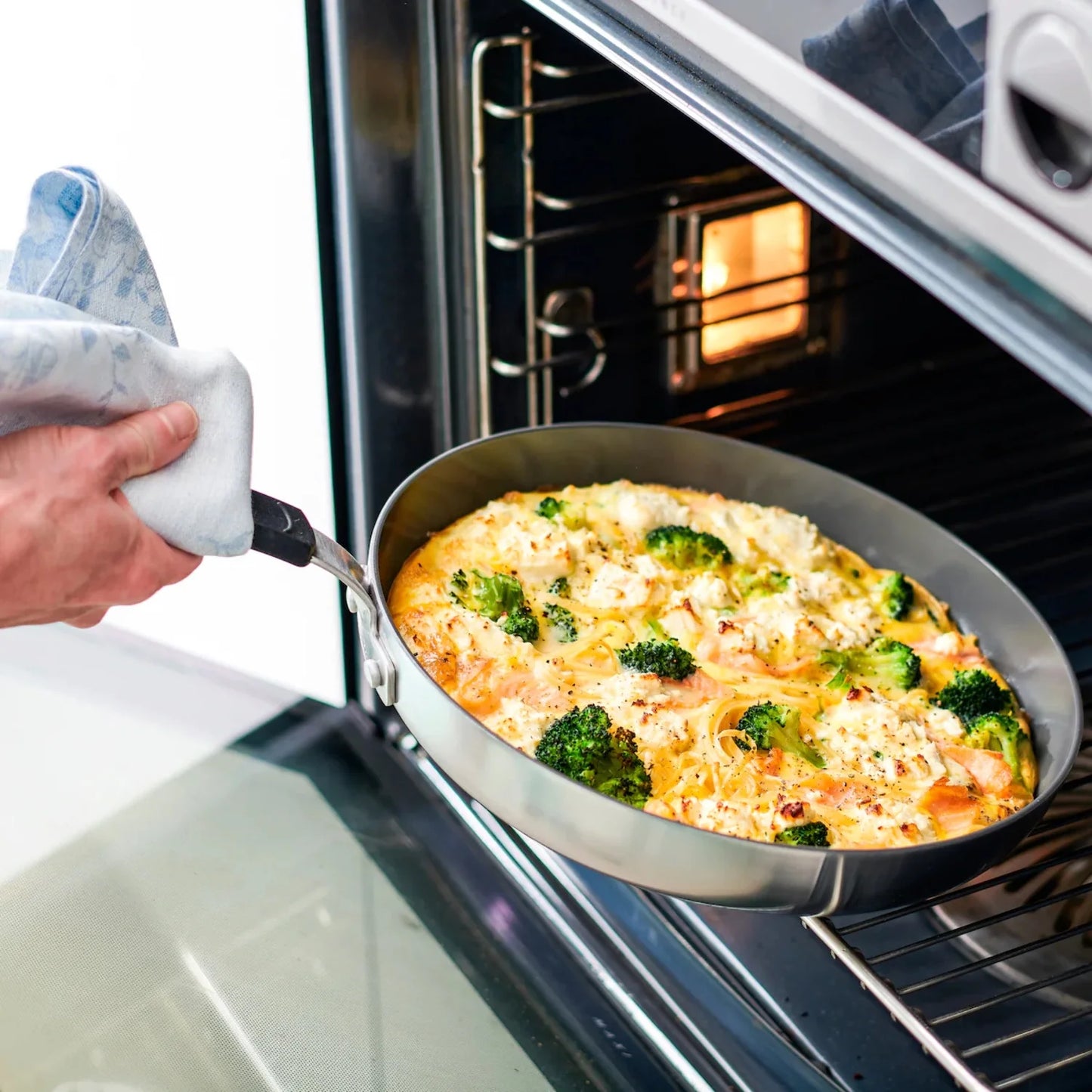 GreenPan - Levels Stainless Steel Stackable Ceramic Nonstick 6-Piece Cookware Set