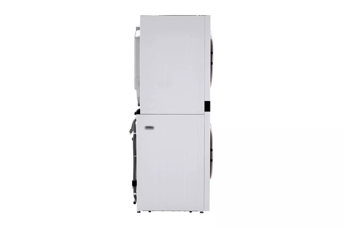LG- WKG101HWA  - 4.5 Cu. Ft. HE Smart Front Load Washer and 7.4 Cu. Ft. Gas Dryer WashTower with Steam and Built-In Intelligence - White