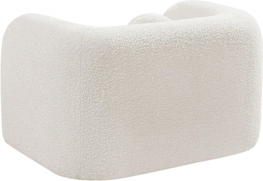 Meridian Emory Boucle Fabric Chair