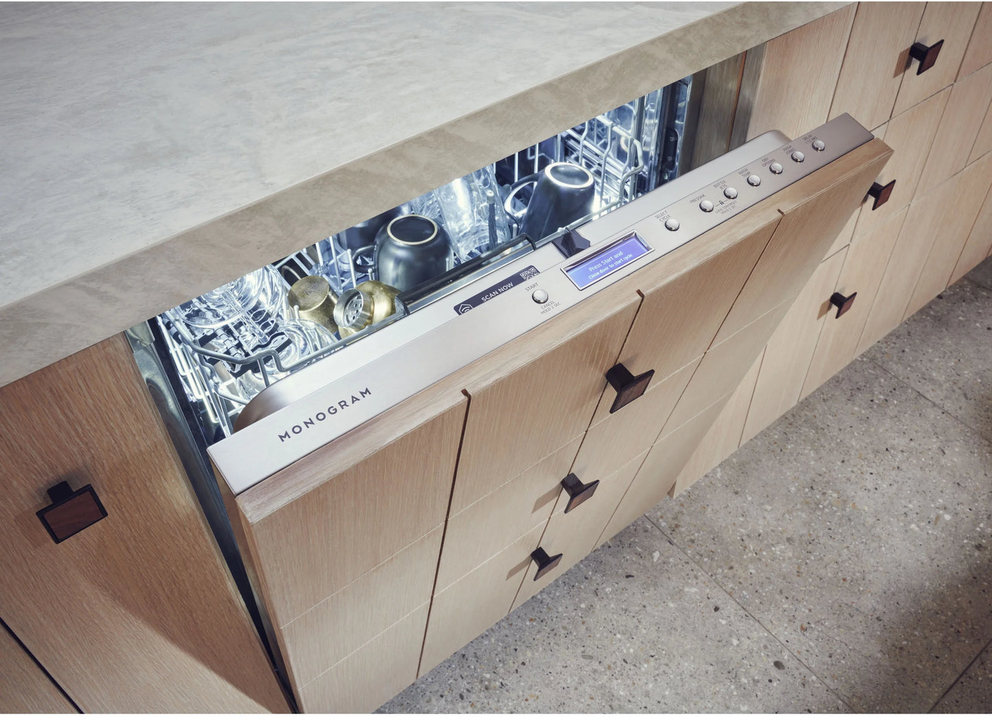 Monogram- ZDT925SINII- 24 Inch Smart Fully Integrated Dishwasher with 16 Place Setting Capacity