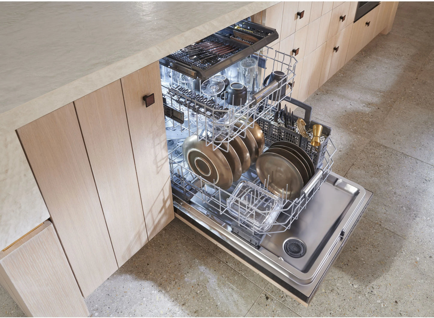 Monogram- ZDT925SINII- 24 Inch Smart Fully Integrated Dishwasher with 16 Place Setting Capacity