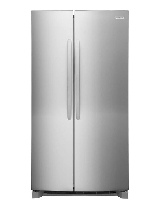 Frigidaire FRSN2610AF 36" 26 cu. ft. Standard-Depth Side-by-Side Refrigerator, Stainless Steel