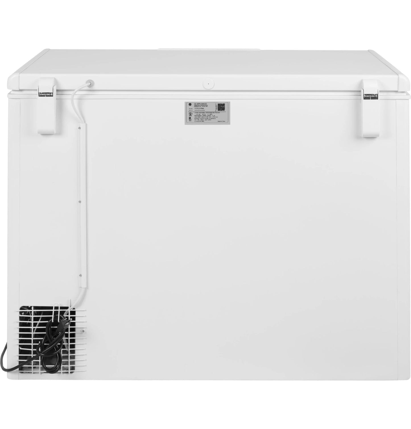 GE - FCM11SRWW - 10.7 Cu. Ft. Chest Freezer with Manual Defrost - White