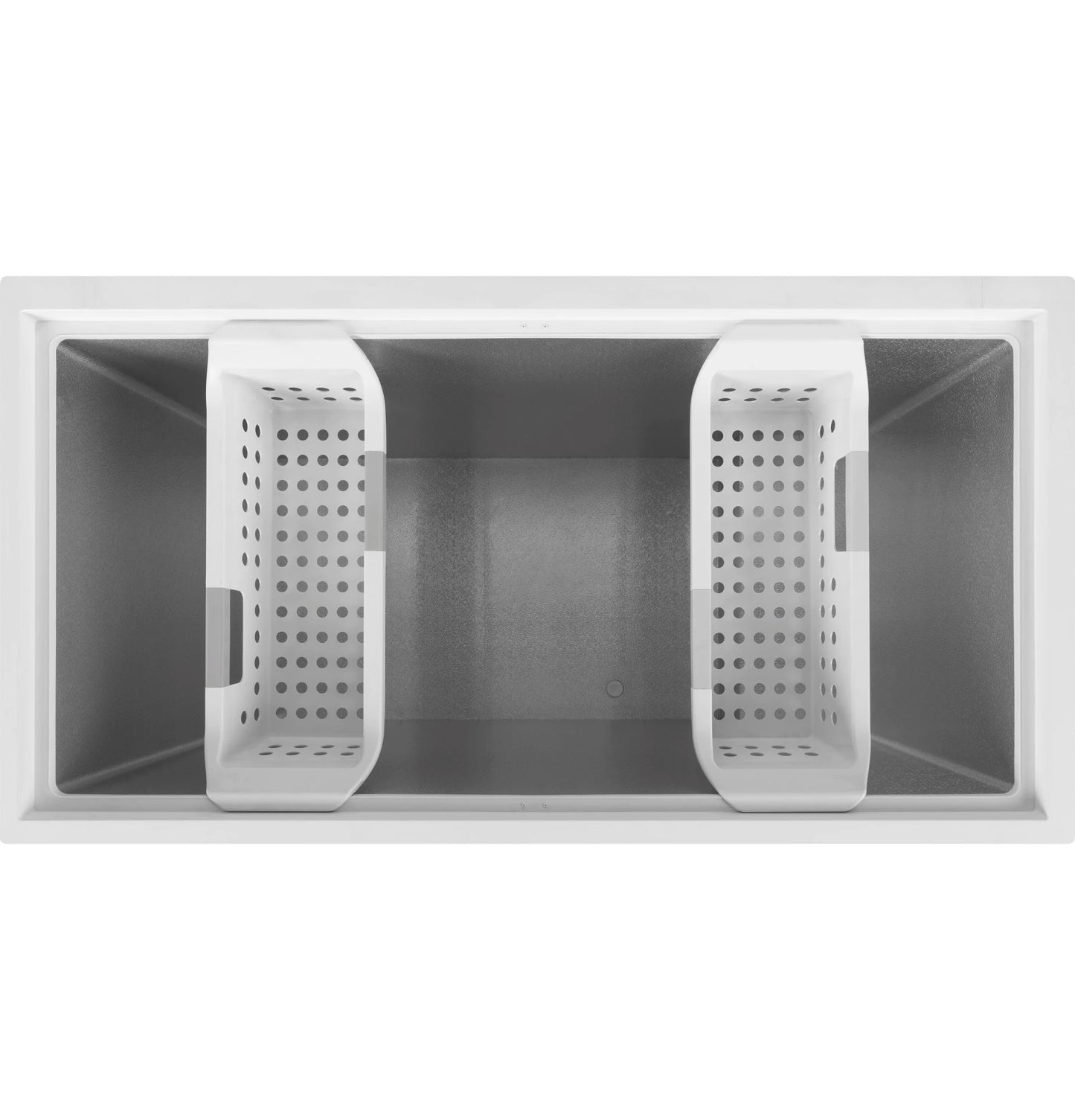 GE - FCM11SRWW - 10.7 Cu. Ft. Chest Freezer with Manual Defrost - White