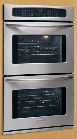 Frigidaire - PLEB30T9FCB - 30" Double Electric Wall Oven with EvenCook3 Element Convection System & EasySet Electronic Oven Controls: Stainless Steel