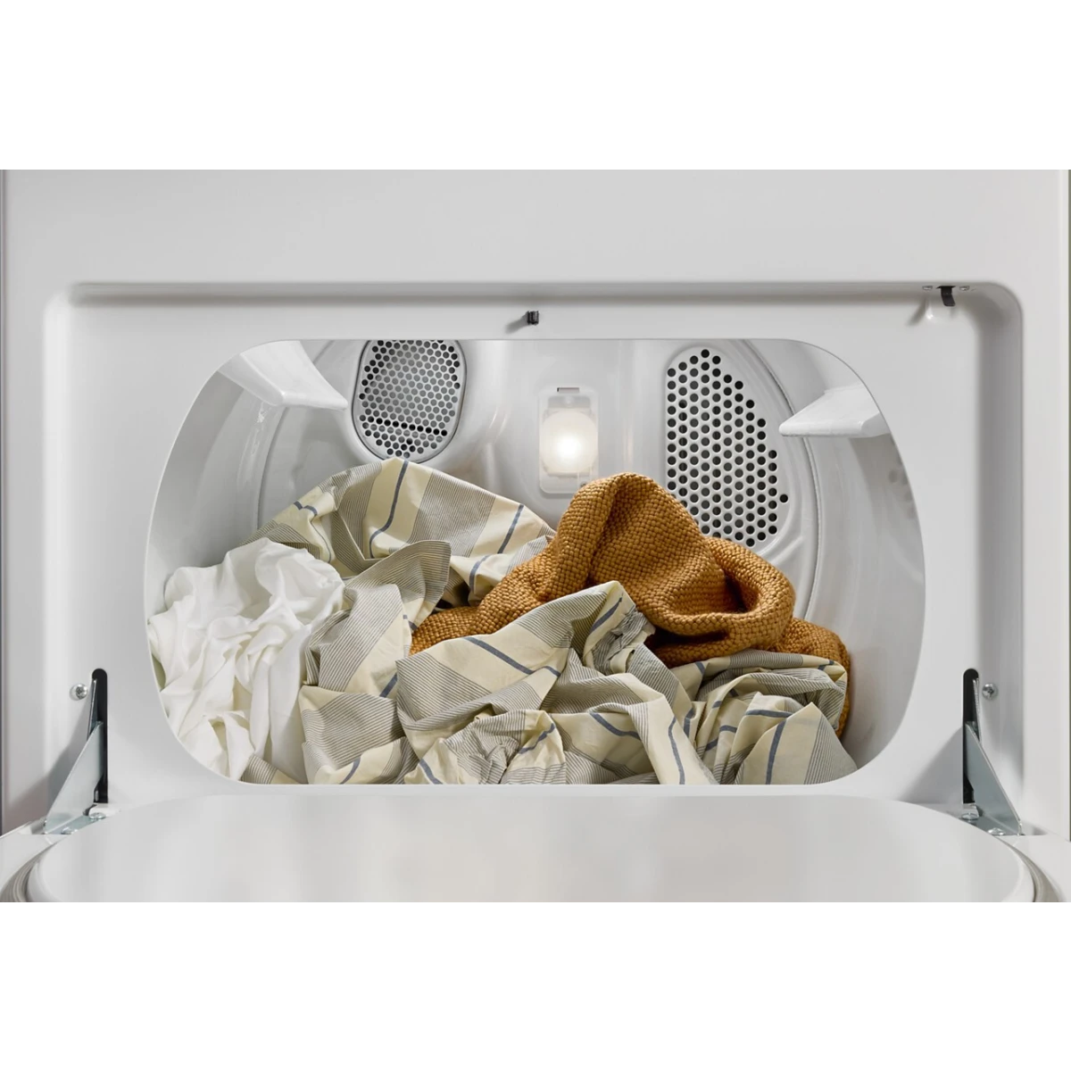 Whirlpool - WED4107SW - 29 Inch Electric Front Load Dryer with 7.0 cu ft. Capacity, 11 Dryer Cycles, 4 Temperature Settings, AutoSensing, Quick Dry, and Wrinkle Assist™ Option