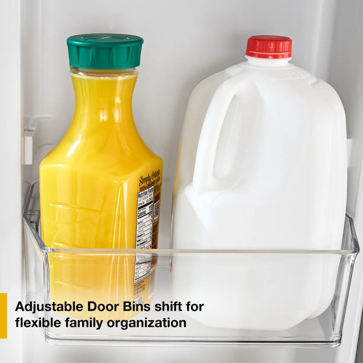 Whirlpool - WRTX5118TZ - 28 Inch Freestanding Top Freezer Refrigerator with 18 Cu.Ft. Capacity, Flexi-slide™ Deli Drawer, Adjustable Glass Shelves, Reversible Door