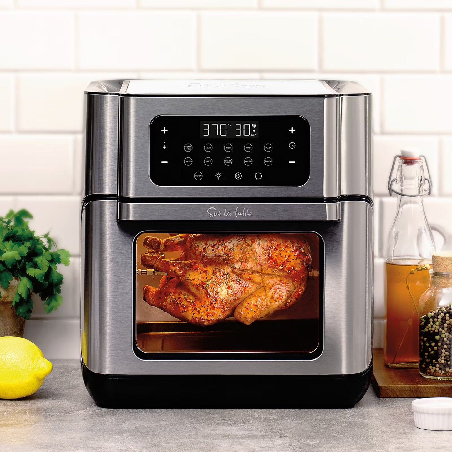 Sur La Table 13-Qt. Multifunctional Air Fryer - Pepper Black