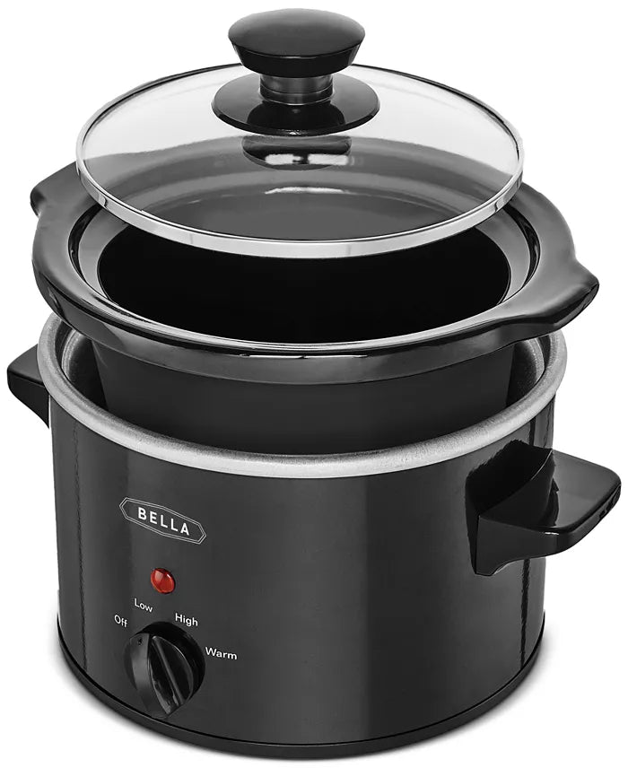 Bella 1.5-Qt. Slow Cooker, Black