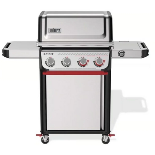 Weber Spirit - 1501056 - 51 Inch Freestanding Gas Grill with 2 Boost Burner, Stainless Steel Lid, Cooking Grates, Digital Thermometer, Stainless Steel Control Panel, and Snap-Jet Ignition
