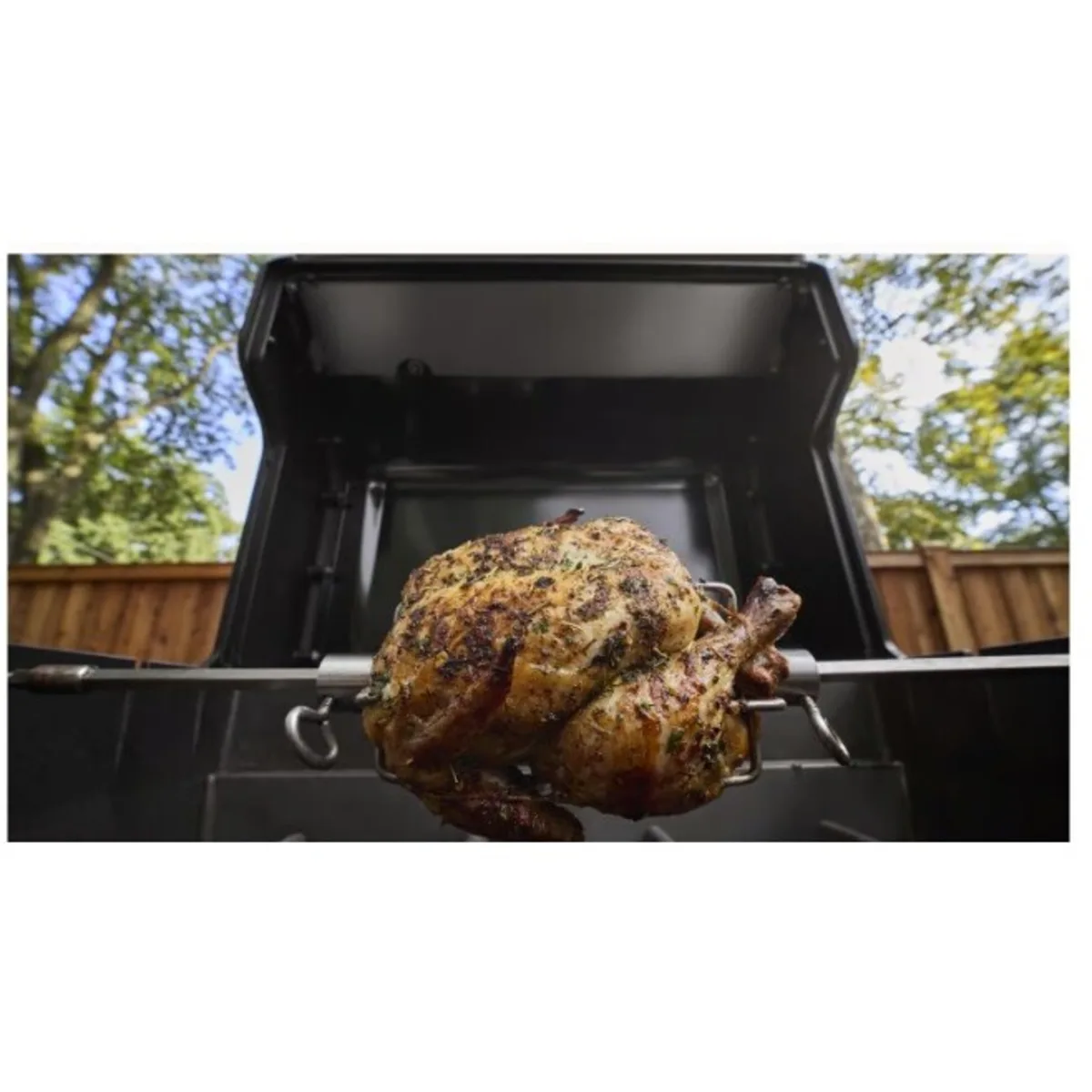 Weber Spirit - 1501056 - 51 Inch Freestanding Gas Grill with 2 Boost Burner, Stainless Steel Lid, Cooking Grates, Digital Thermometer, Stainless Steel Control Panel, and Snap-Jet Ignition