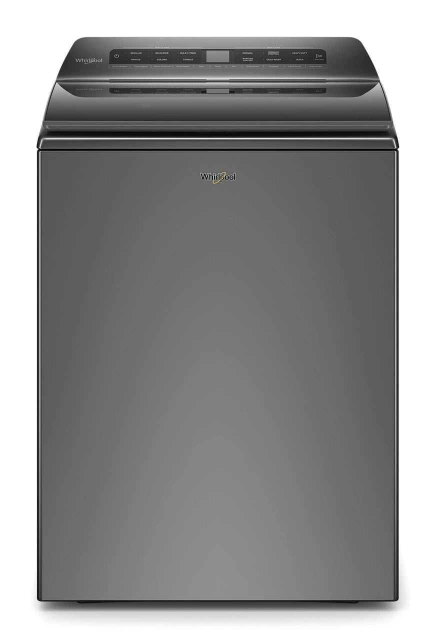 Whirlpool-WTW5100HC-4.8 Cu. Ft. Chrome Shadow Top Load Washer