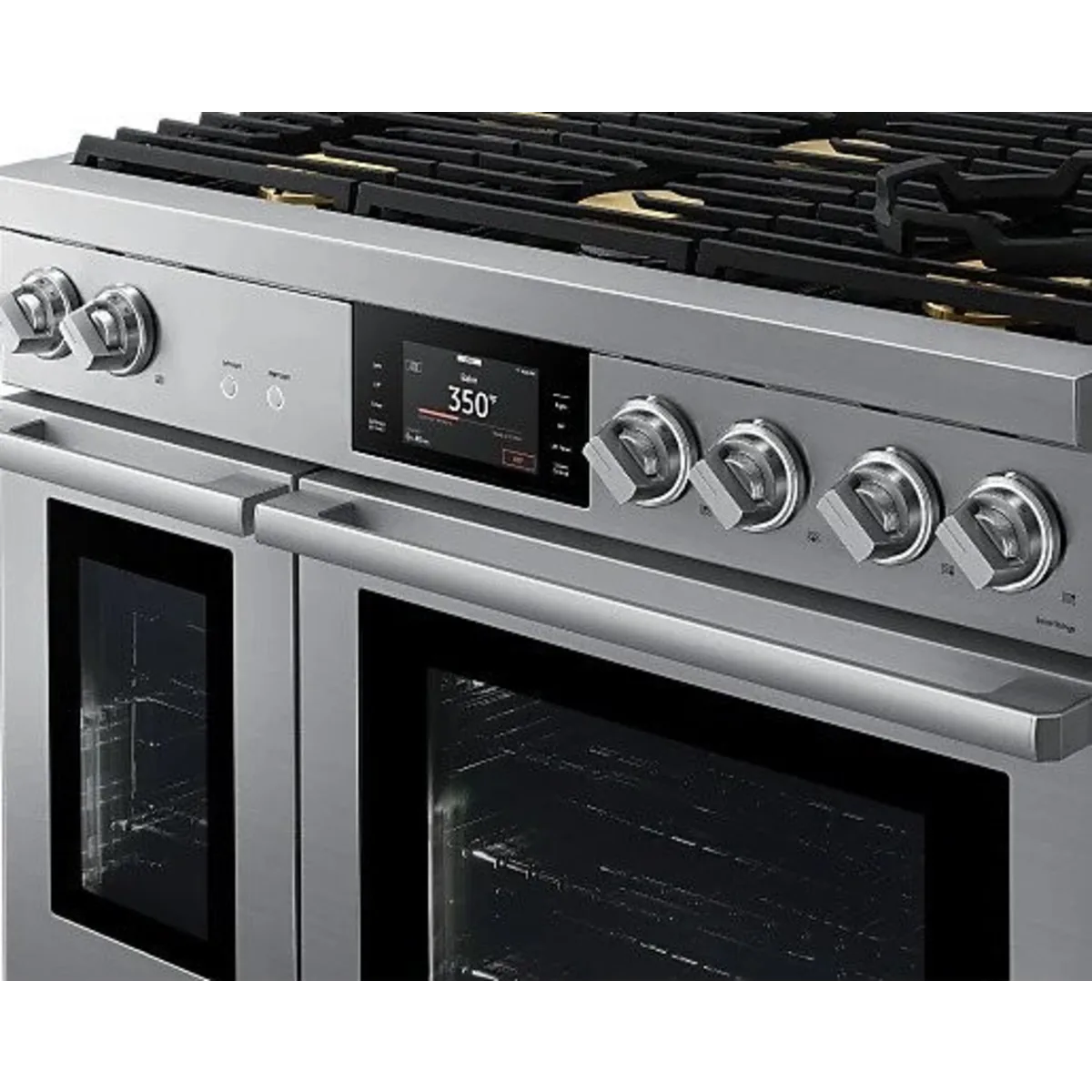 Dacor Transitional - DOP48T960GS - 48 Inch Freestanding Gas Smart Range with 6 Sealed Burners, 7.7 cu. ft. Total Capacity, Continuous Grates, Self-Clean, SimmerSear™ Burners, and Perma-Flame™