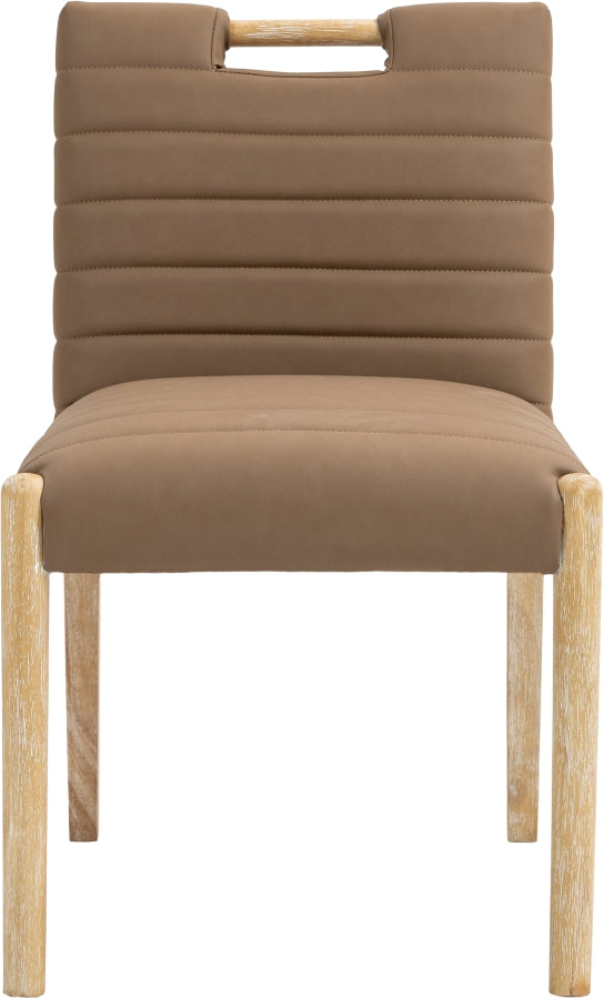 Meridian Aimee Vegan Leather Upholstered Dining Side Chair