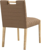 Meridian Aimee Vegan Leather Upholstered Dining Side Chair