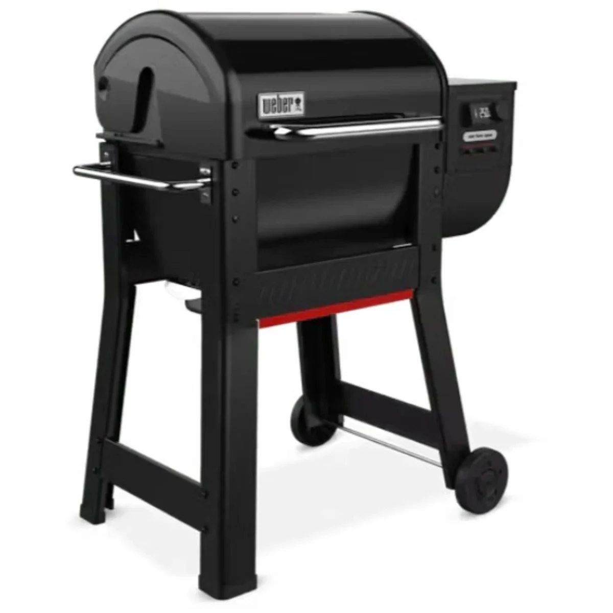 Weber Smoque 22 - 1500770 - 38 Inch Wood Pellet Smoker with 594 sq. in. Total Cooking Area, Smoke Boost, Smoque Vent, Rapid React PID, LCD Controller