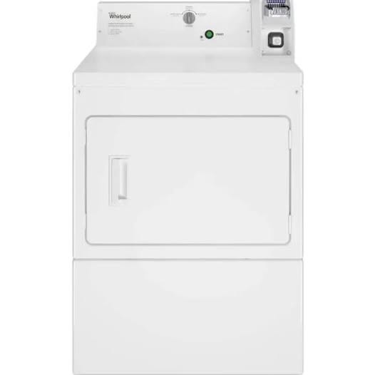 Model# CEM2745FQ Whirlpool - 7.4 Cu. Ft. Commercial Electric Dryer with Coin Slide