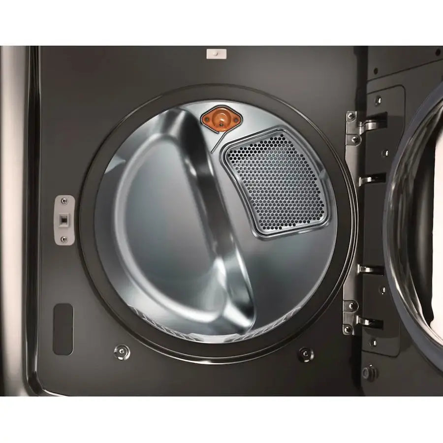 LG - DLGX9001V - SIGNATURE 9.0 Cu. Ft. Smart Electric Dryer with Steam and Sensor Dry - Black Stainless Steel