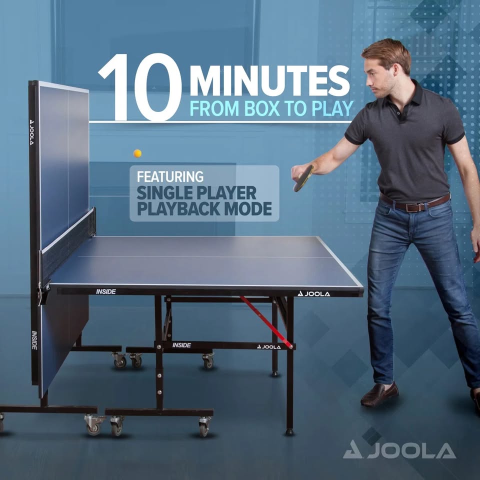 Joola Inside, Indoor Table Tennis Table with Net