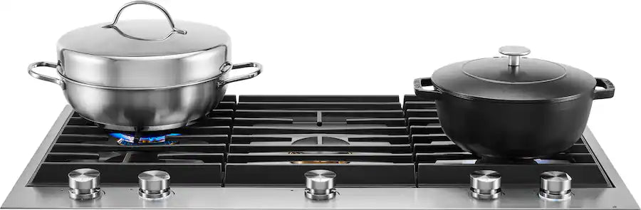 JennAir - JGC3536GS- 36" Built-In Gas Cooktop - Stainless Steel