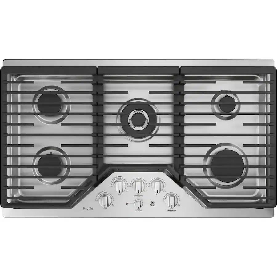 GE Profile -PGP9036SLSS-36" Built-In Gas Cooktop - Stainless Steel