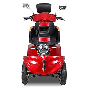 4-Wheel Electric Mobility Scooter for Adults Seniors and Eldely
