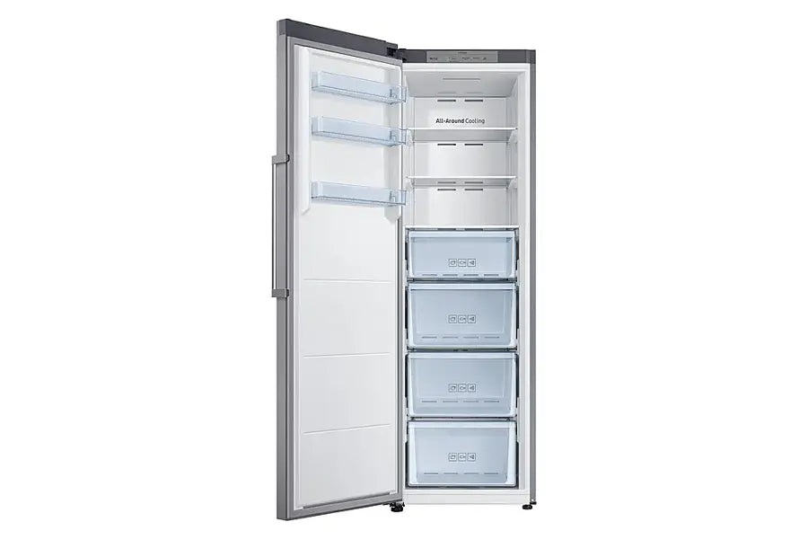 Samsung - RZ11M7074SA/A- 11.4 cu. ft. Capacity Convertible Upright Freezer - Stainless Steel