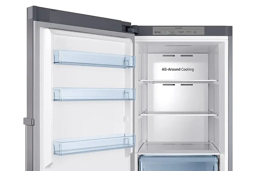 Samsung - RZ11M7074SA/A- 11.4 cu. ft. Capacity Convertible Upright Freezer - Stainless Steel