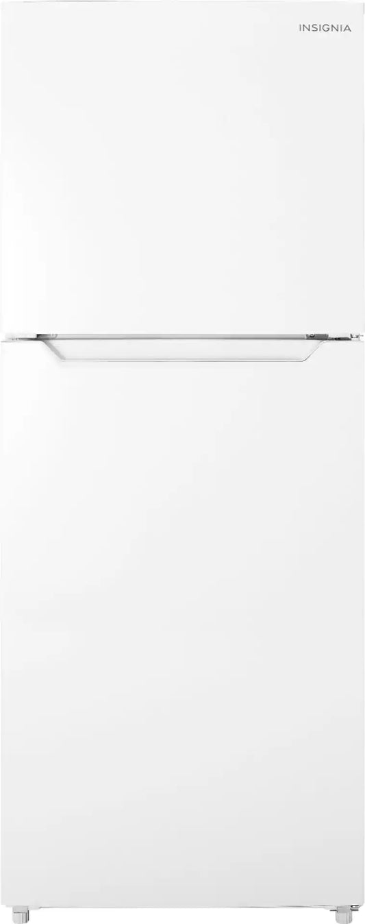 Insignia™ - NS-RTM10WH2 - 10 Cu. Ft. Top-Freezer Refrigerator with Reversible Door and ENERGY STAR Certification - White