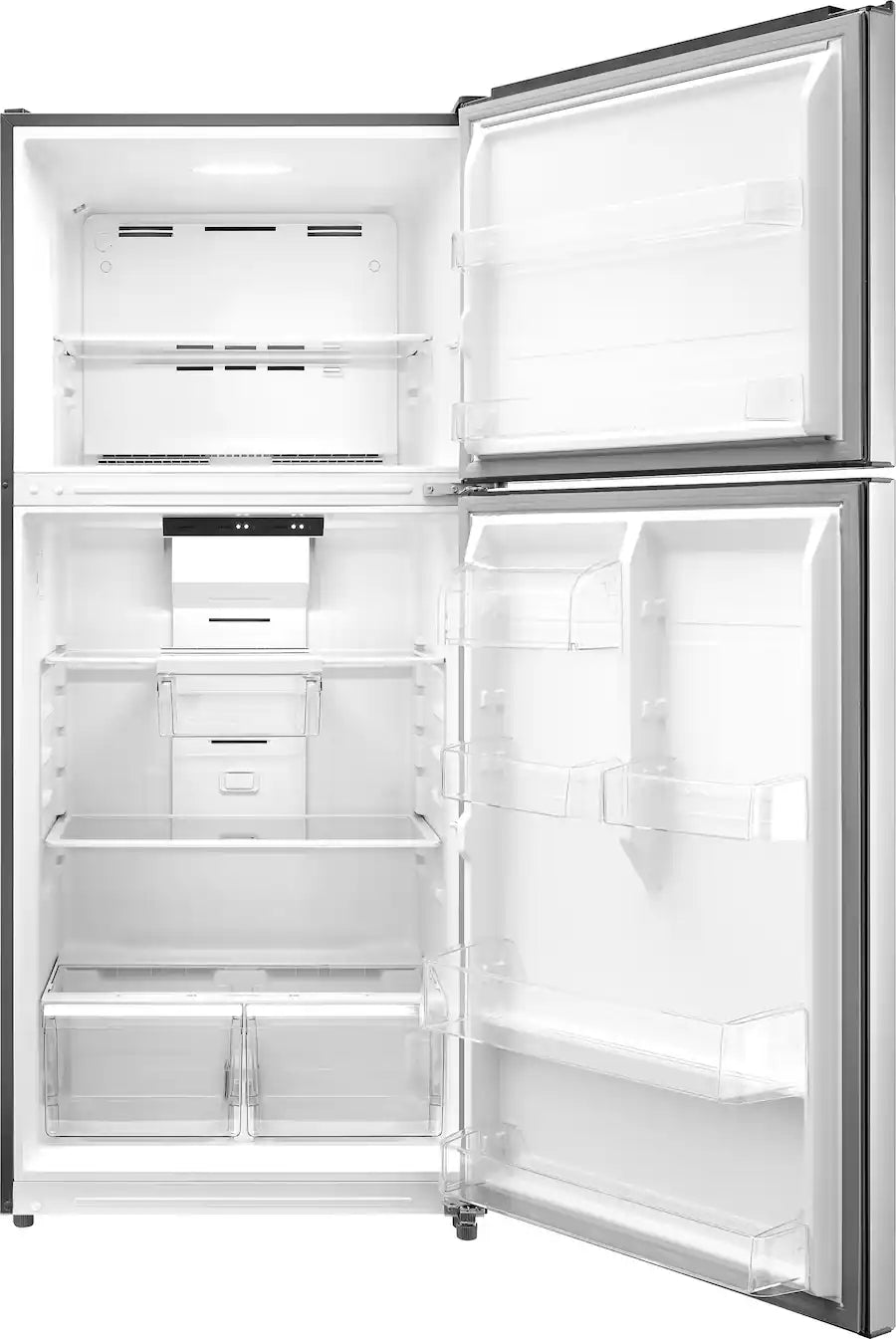 Insignia™ - NS-RTM18SS2 - 18 Cu. Ft. Top-Freezer Refrigerator with ENERGY STAR Certification - Stainless Steel