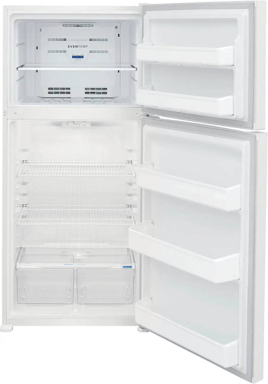Frigidaire -FFTR1814WW-18.3 Cu. Ft. Garage Ready Top Freezer Refrigerator in White