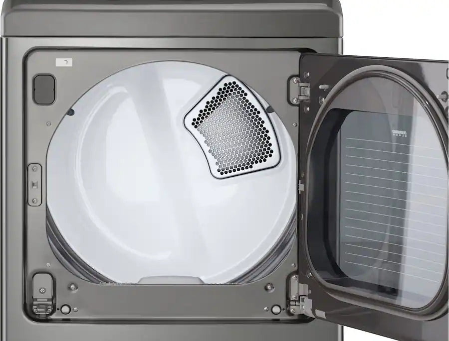 LG - DLE7400VE - 7.3 Cu. Ft. Smart Electric Dryer with EasyLoad Door - Graphite Steel