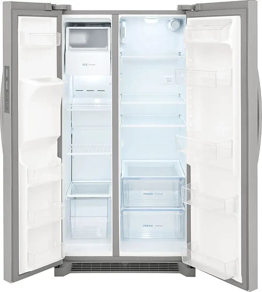 Frigidaire-FRSS2623AS- 25.6 Cu. Ft. Side-by-Side Refrigerator - Stainless Steel