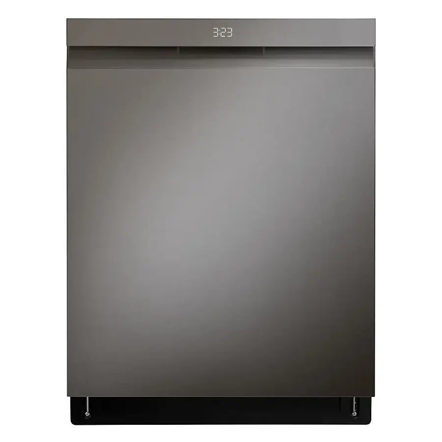 LG - LDPH7972D - 24" Top Control Smart Built-In Stainless Steel Tub Dishwasher with 3rd Rack, QuadWash Pro and 42dba - PrintProof Black Stainless steel