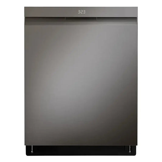 LG - LDPH7972D - 24" Top Control Smart Built-In Stainless Steel Tub Dishwasher with 3rd Rack, QuadWash Pro and 42dba - PrintProof Black Stainless steel