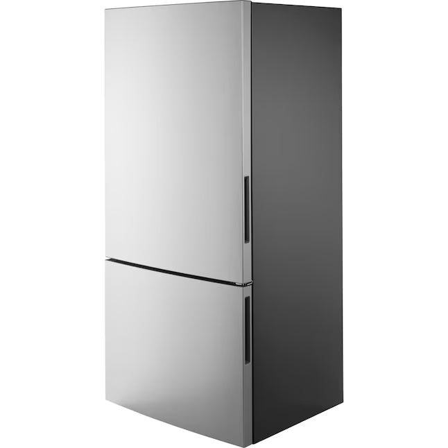 GE -GBE17HYRFS- 17.7 cu. ft. Bottom Freezer Refrigerator in Fingerprint Resistant Stainless Steel, Counter Depth
