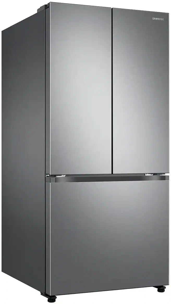 Samsung - RF25C5551SR - 25 cu. ft. 3-Door French Door Smart Refrigerator with Beverage Center - Stainless Steel