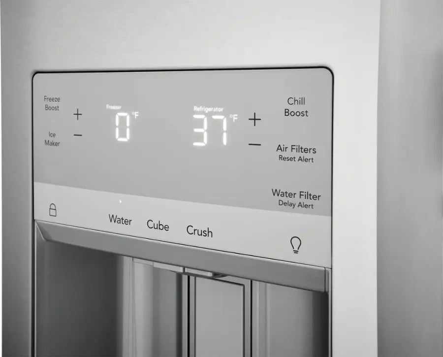 Frigidaire -GRMC2273CF- Gallery 21.5 Cu. Ft. 4-Door French Door Counter-Depth Refrigerator - Stainless Steel