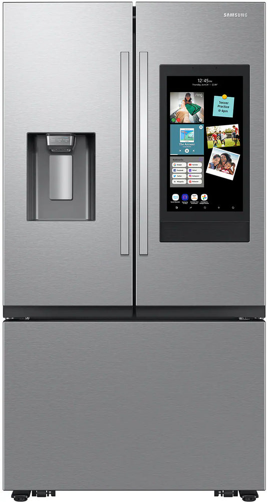 Samsung- RF27CG5900SR- 25 cu. ft. 3-Door French Door Counter Depth Smart Refrigerator