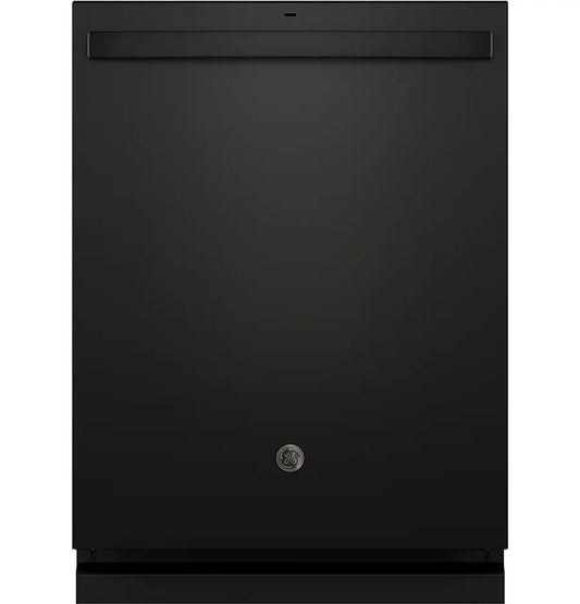 GE - GDT645SGNBB - 24" Top Control Built-In Stainless Steel Tub Dishwasher with 3rd Rack, Sanitze Cycle and 45 dBA - Black