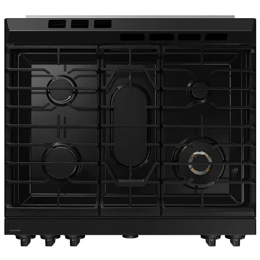 Samsung - NSG6DG8700SRAA- 6.0 Cu. Ft. Slide-In Gas Range with Smart Oven Camera - Stainless Steel