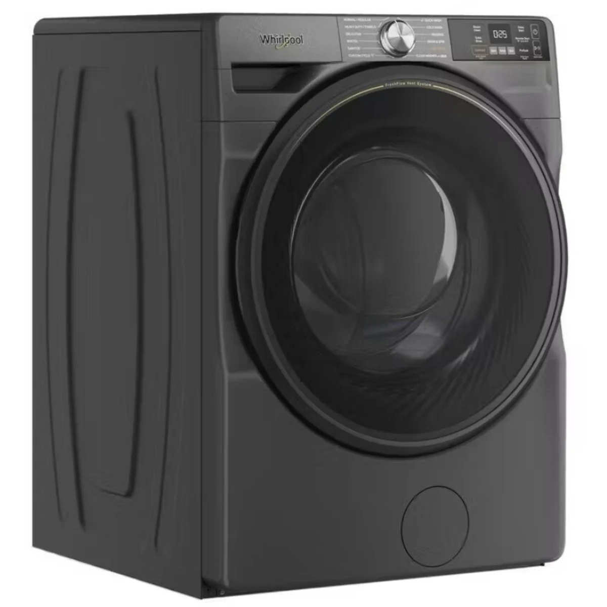 Whirlpool - WFW5720RU 27 - Inch Smart Front Load Washer with 4.5 cu. ft Capacity, FreshFlow? Vent System, Dry Drum Cycle, FanFresh? Option, Antimicrobial Protection, AI Intelligent Wash, Quick Wash & Dry