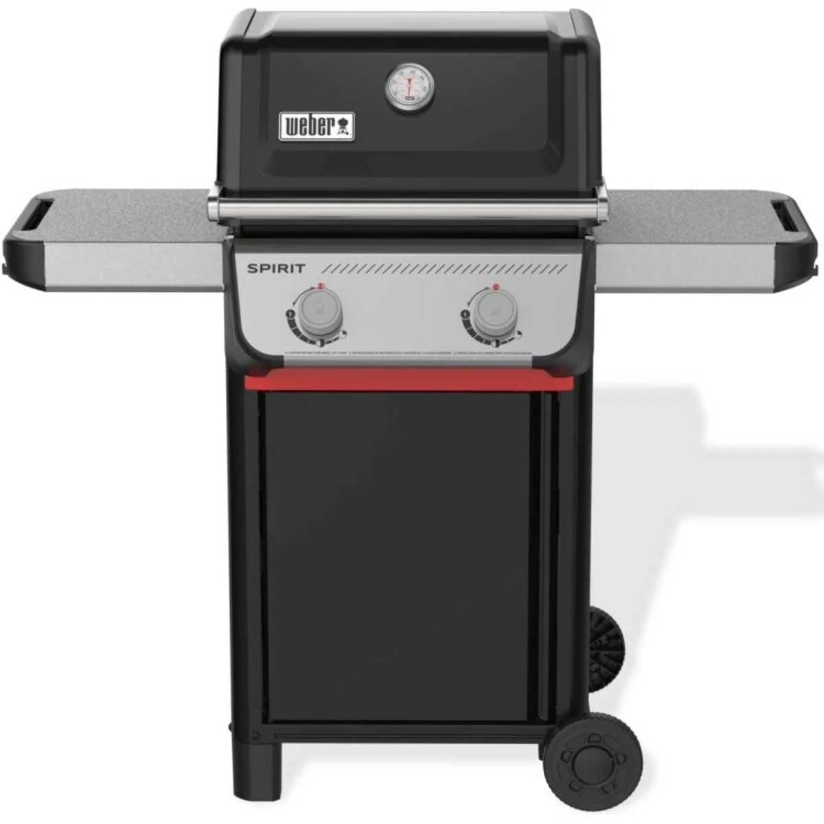 Weber Spirit - 1501000 - 48 Inch E-210 Freestanding Gas Grill with Double Side Tables, Cast Iron Grates, Stainless Steel Flavorizer® Bars, and Snap Jet Ignition