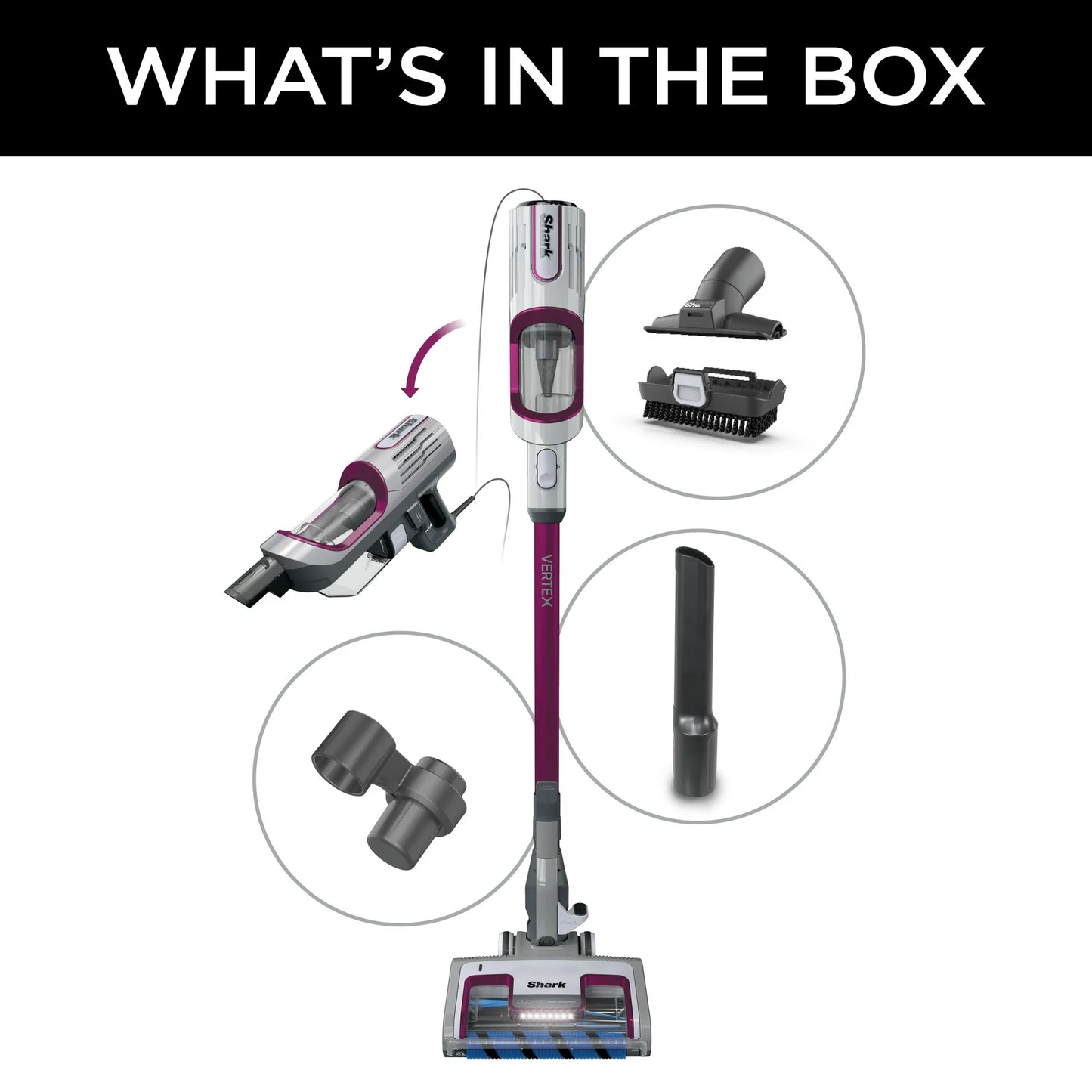 Shark HZ2000 vertex ultralight corded stick vacuum