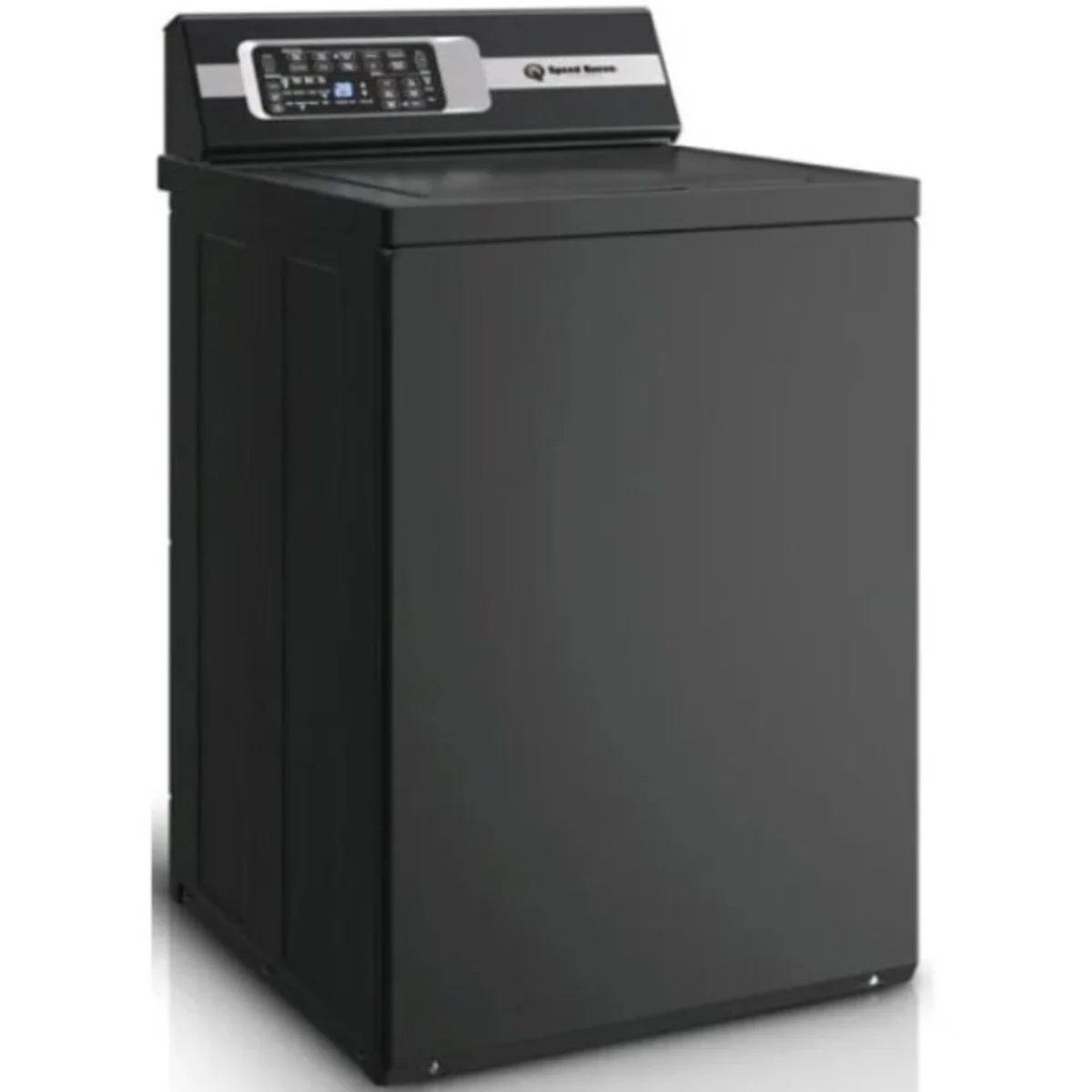 Speed Queen - TR7006BN - 26 Inch Top Load Washer with 3.2 cu ft Capacity, Ultra Quiet, Automatic Balancing System, End of Cycle Signal, 16 Preset Cycle, Perfect Wash™, No Lid Lock, Delay Start and 7 Year Warranty Included: Matte Black