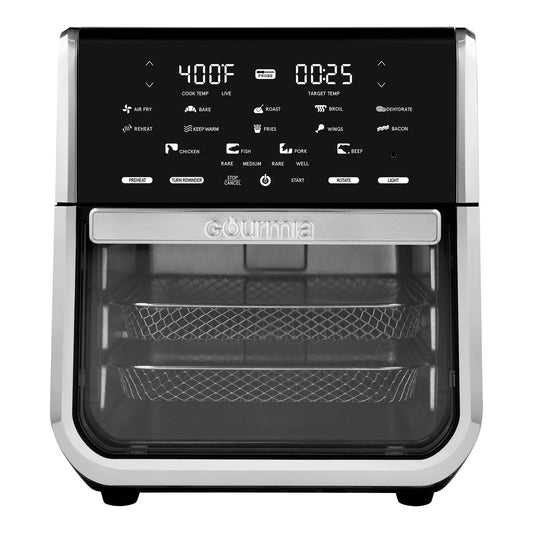 Gourmia All-in-One 14-Quart Air Fryer, Oven, Rotisserie, Dehydrator