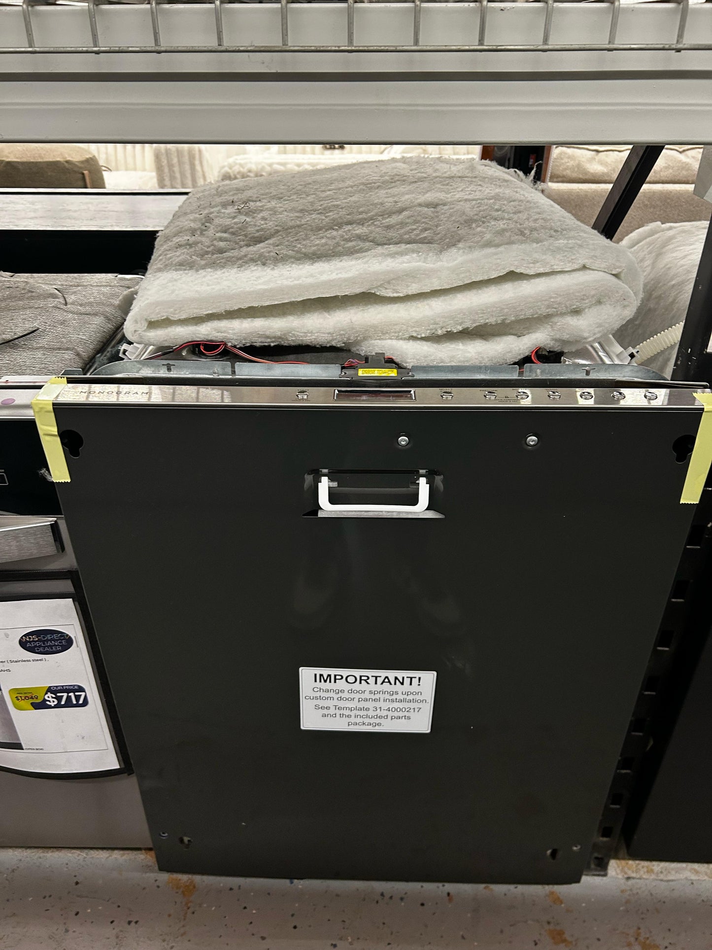 Monogram- ZDT925SINII- 24 Inch Smart Fully Integrated Dishwasher with 16 Place Setting Capacity