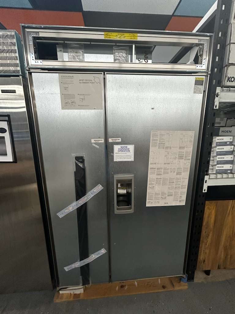 Sub-Zero - BI48SDO - 48 Inch Counter Depth Built-In Side by Side Smart Refrigerator with 28.4 Cu. Ft. Total Capacity, NASA-Inspired Air Purification System