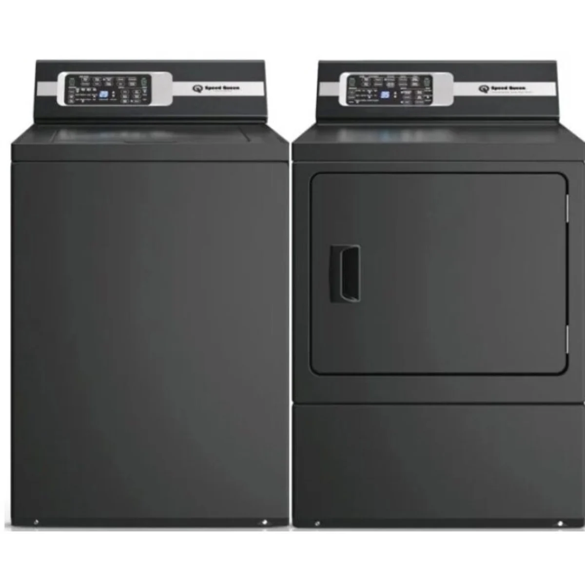 Speed Queen - TR7006BN - 26 Inch Top Load Washer with 3.2 cu ft Capacity, Ultra Quiet, Automatic Balancing System, End of Cycle Signal, 16 Preset Cycle, Perfect Wash™, No Lid Lock, Delay Start and 7 Year Warranty Included: Matte Black