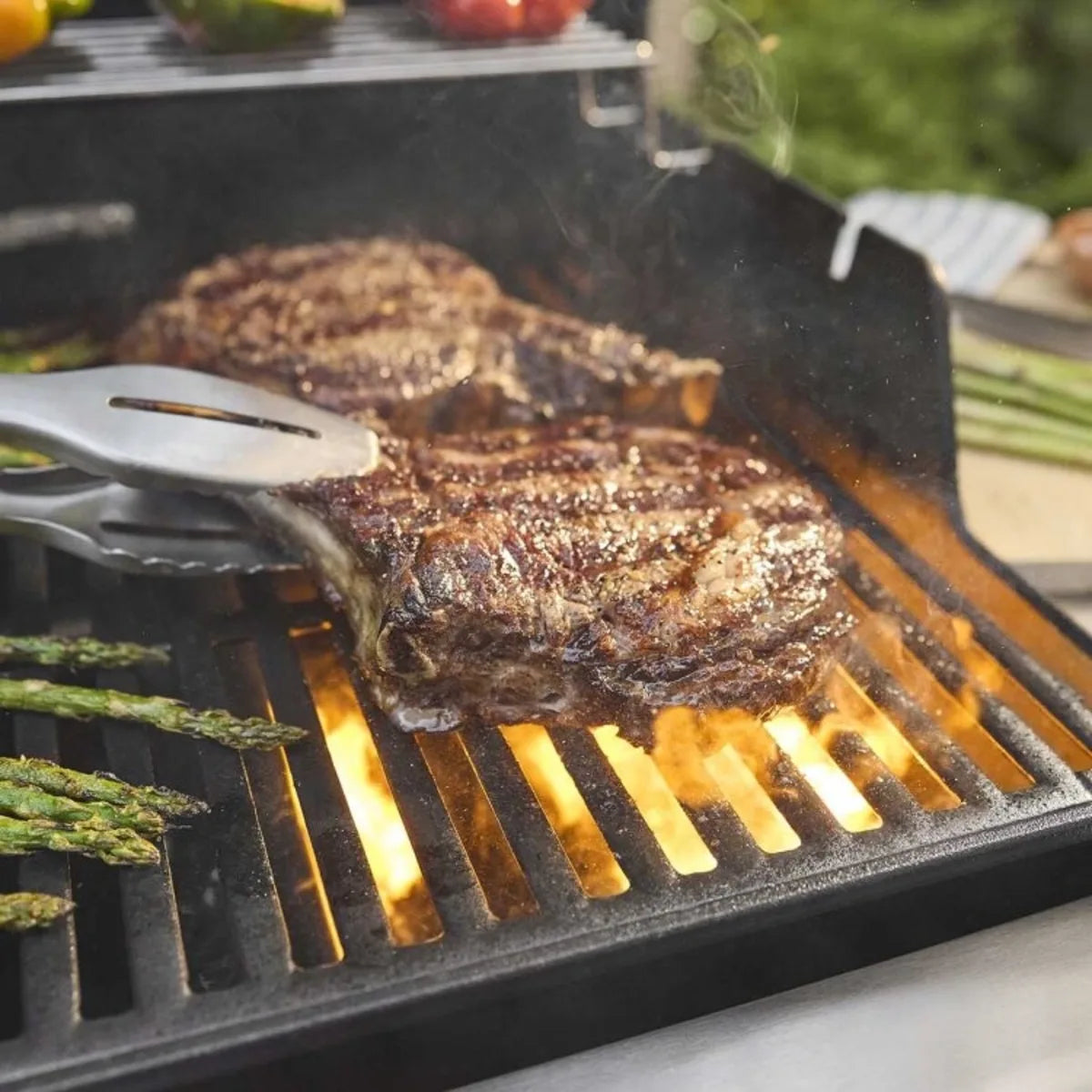Weber Spirit - 1500844 - 48 Inch E-325 Natural Gas Grill with 360 sq. in. Total Cooking Area, 2 Side Tables, Cast-Iron Grates, Flavorizer® Bars, Snap Jet Ignition, and Grease Management System